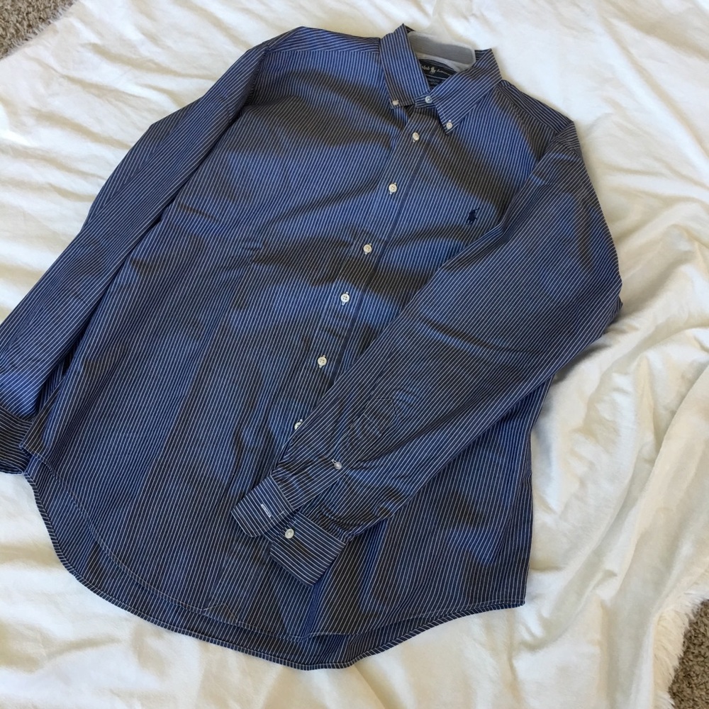 Ralph Lauren Yarmouth men’s shirt 16.5 x 35🍷 - Picture 6 of 8